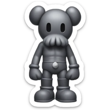 Kaws companion sticker