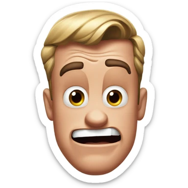 Mr incredible that mewed so much his jaw is 3 feet and progressively extending sticker