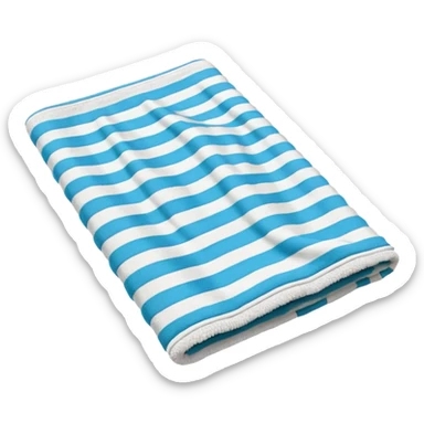 beach towel sticker