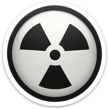 Nuke sign sticker