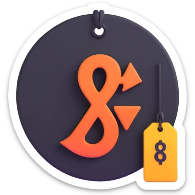 percentage sign, discount symbol, special offer tag sticker