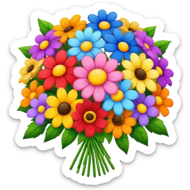 flower bouquet  sticker