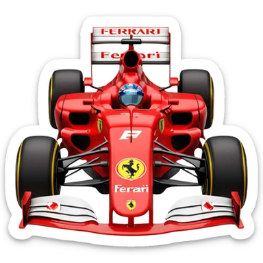 Formula1 Ferrari sticker