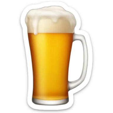 Fat drink beer sticker