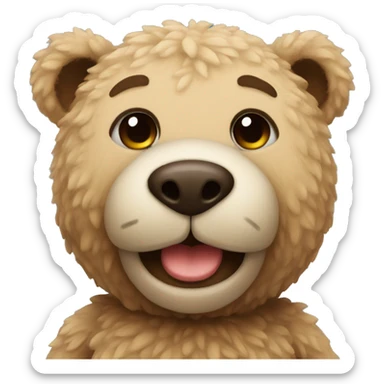 Teddy sticker