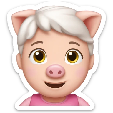 Pepa pig sticker