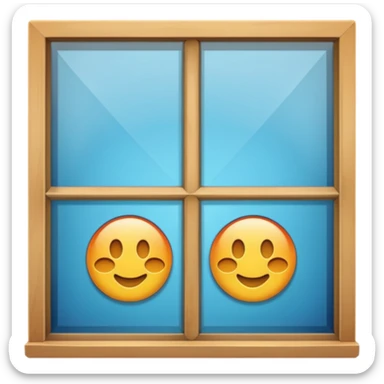 window glass sticker