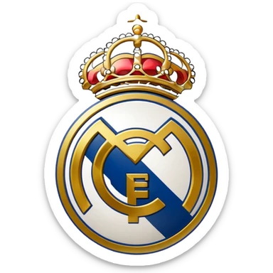Hazme un emoji del real Madrid sticker