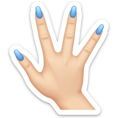 Fingers tapping  sticker