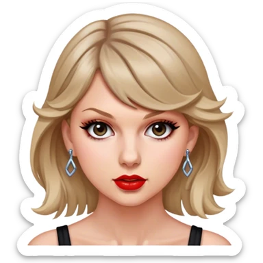 Taylor swift and is the tortured poets department  sticker
