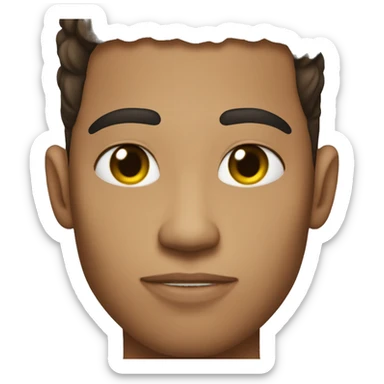 Lightskin dude with rizz sticker