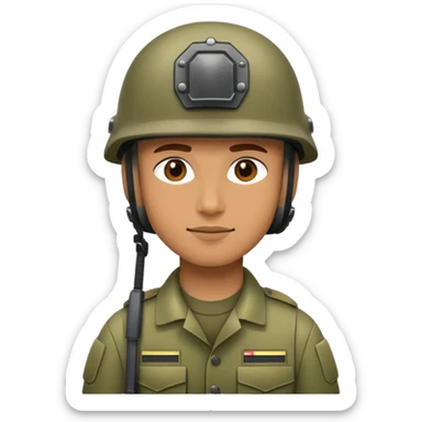 Army Soldier sticker