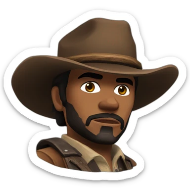 Red dead redemption sticker