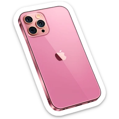Pink iphone 12 pro max sticker