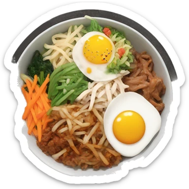 bibimbap sticker
