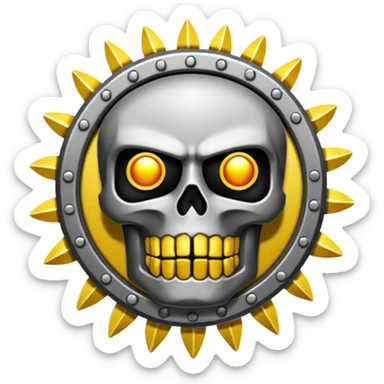 Эмблема игры serious sam 4 sticker