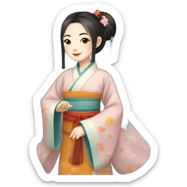 Hanfu sticker