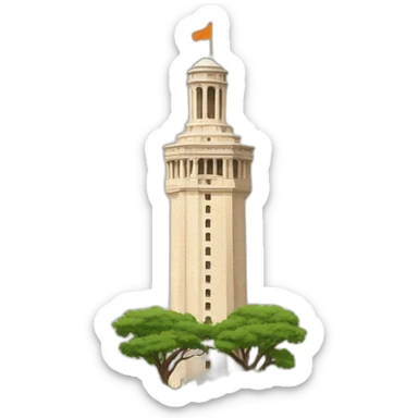 UT Austin tower sticker