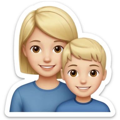 girl with boy cut sticker