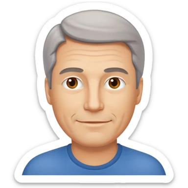 retired business guy sticker