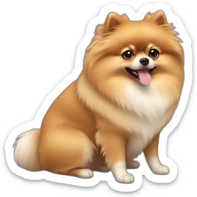 Pomerania sticker