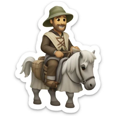 Cammino di santiago sticker