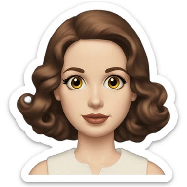 lana del rey norman fucking rockwell sticker