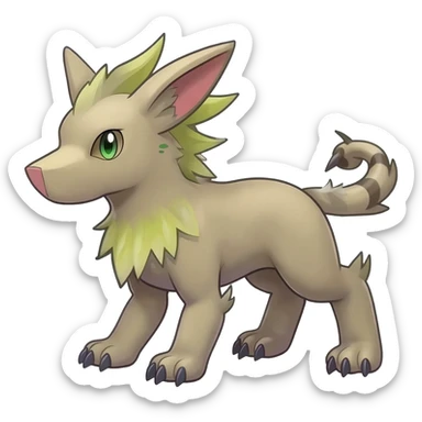 Animal-Fakémon-Pokémon-Spectrobe-Digimon-hybrid-fusion-creature  sticker