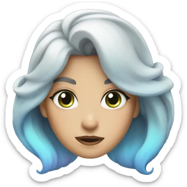 Aurora Whisper sticker