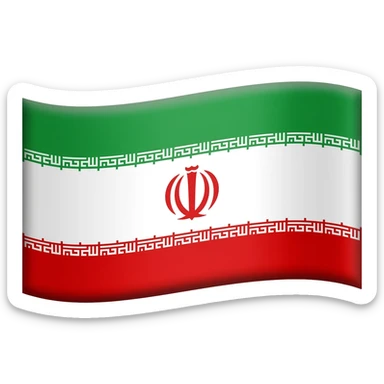 Persian empire emoji flag sticker