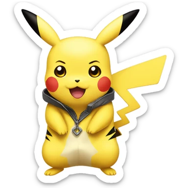 Pikachu Pikachu sticker