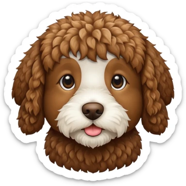 Labradoodle sticker