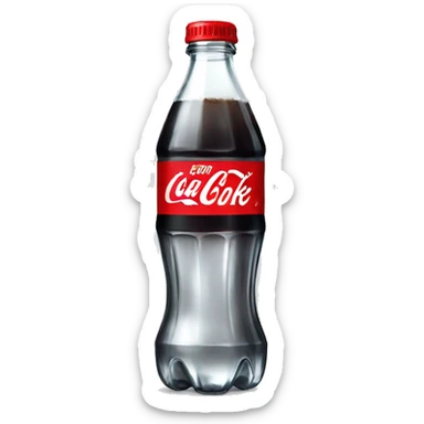 Diet Coke bottle sticker
