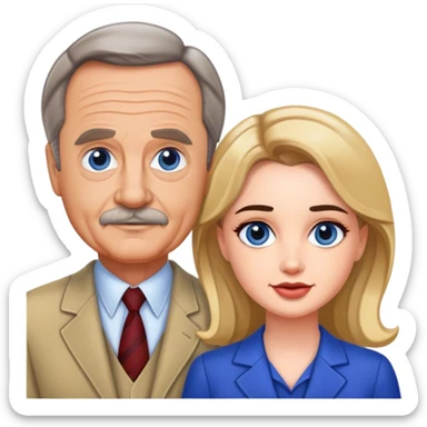 Mr. Feeny and Chelsea  sticker