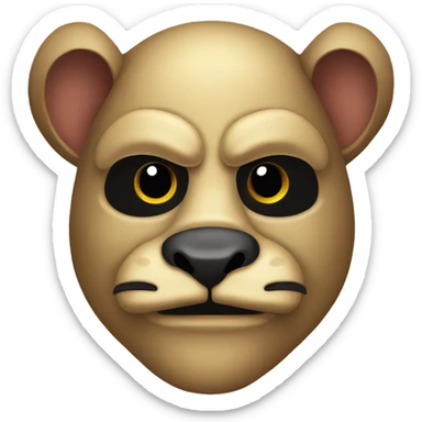 Macho raton (the Nicaraguan mask) sticker