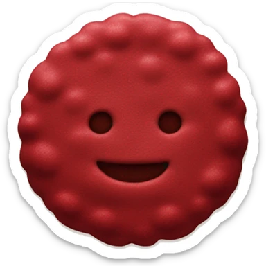 Red velvet cookie  sticker