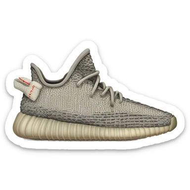 Tenis Yeezy 350 sticker