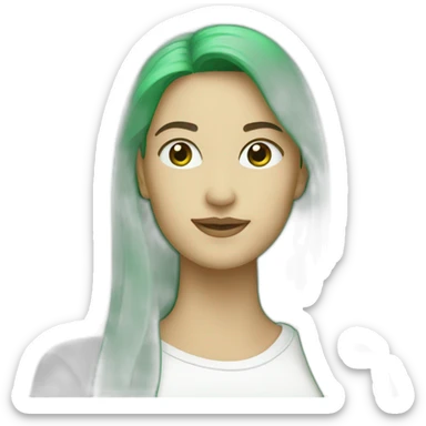 klarna green sticker