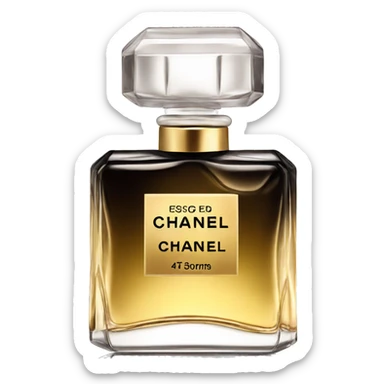 Chanel perfume sticker