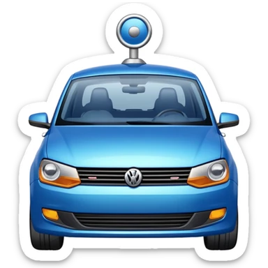 Voiture polo sticker