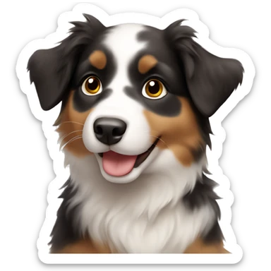 Australian Shepherd puppy sticker
