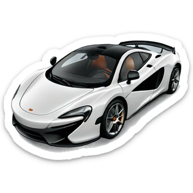 McLaren car  sticker