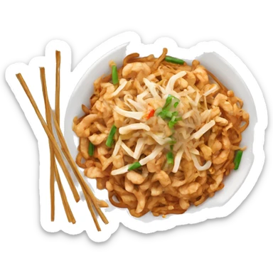 Pad thai sticker