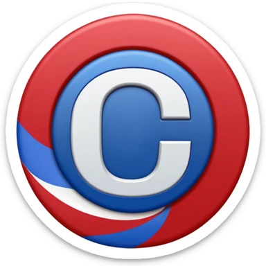 C USA LOGO sticker