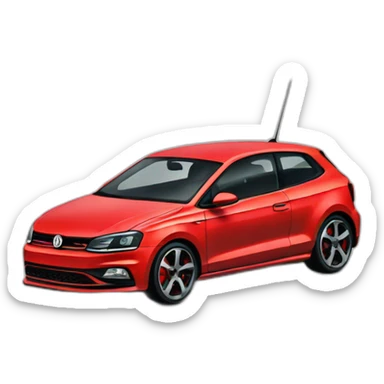 Polo gti sticker