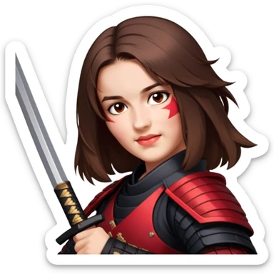 Fierce Samurai sticker
