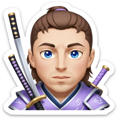 Gentle Samurai sticker