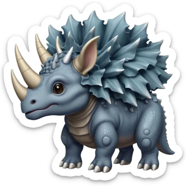 Triceratops sticker