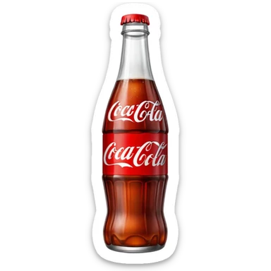Coca-cola bottle  sticker