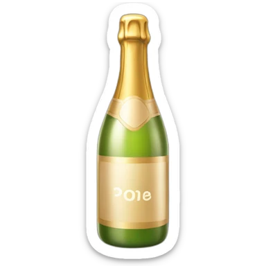 opening-champagne-bottle sticker